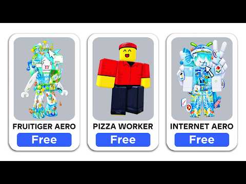 Get these FREE AVATARS on Roblox