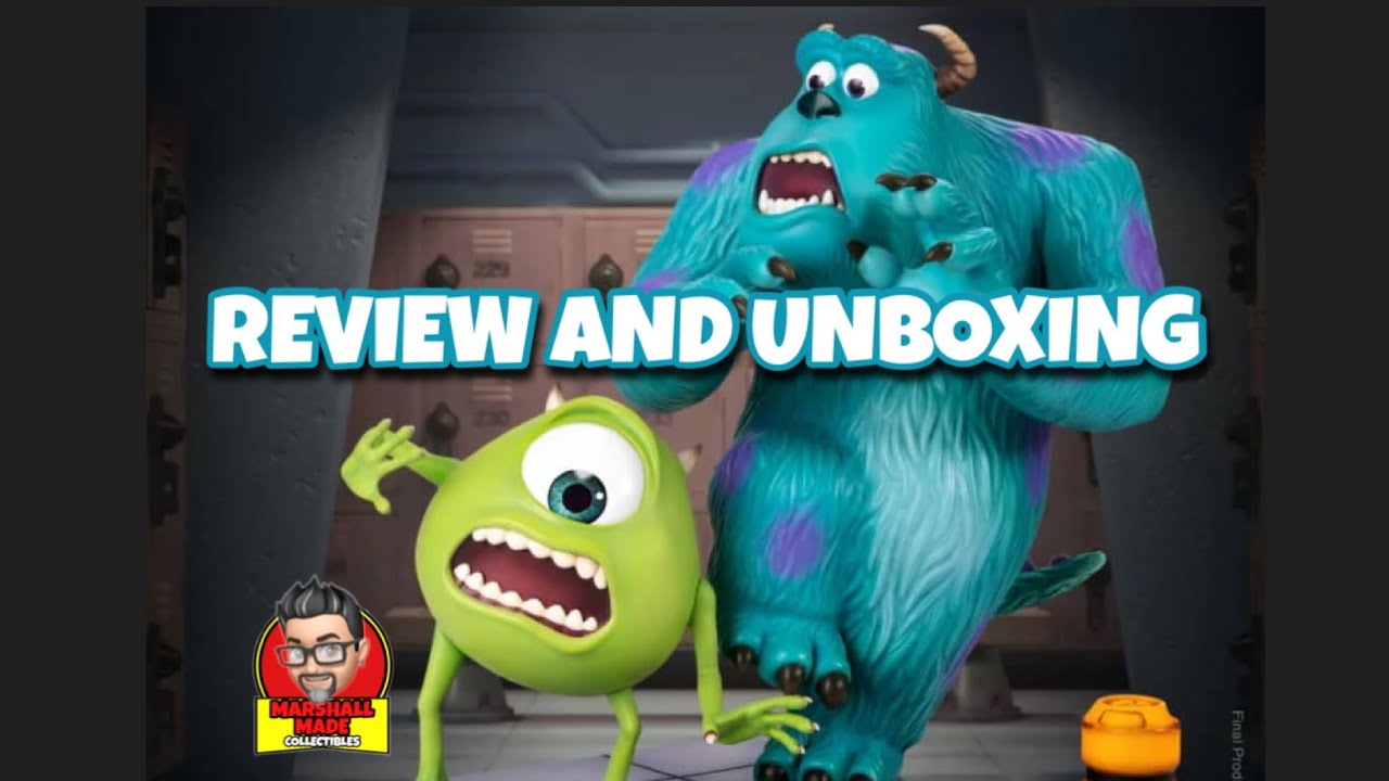 Disney Pixar’s Monsters Inc. Statue by Beast Kingdom and Mastercraft Review and Unboxing