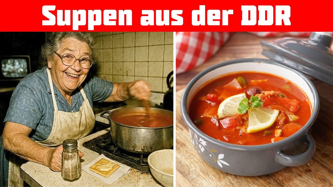 20 Suppen & Brühen Aus Der DDR, Die Du Vergessen Hast!