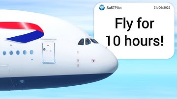 I Did Your EXTREME Dares in Flight Simulators!