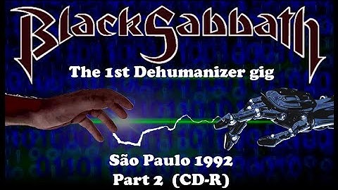 Black Sabbath - TV Crimes/Master of Insanity and more - Live in São Paulo 1992 (CD-R) - Part 2
