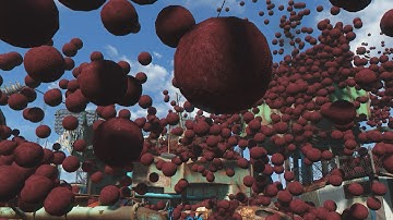 Fallout 4: Filling Diamond City With Balls