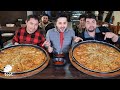 Afghan Food Challenge - Episode 11 / چلنج خوردن پیتزای بزرگ فامیلی در هشت دقیقه
