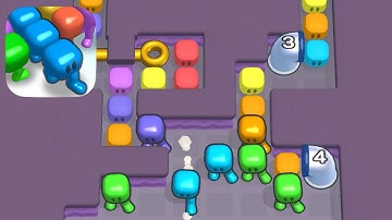 Block Jam 3D - All Levels Gameplay Android, iOS