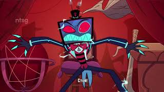 Отель Хазбин Песня Vox and Alastor Stayed Gone Полная песня RU SUB #hazbinhotel