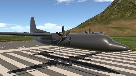 SimplePlanes Timelapse | Fokker F50 Engines Part 3