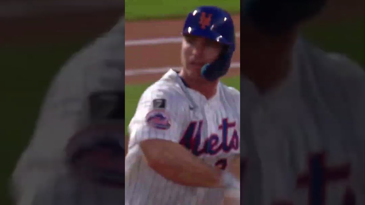 Mets Pete Alonso Hits Home Run Against The Braves 8 12 25 Mlb Shorts
