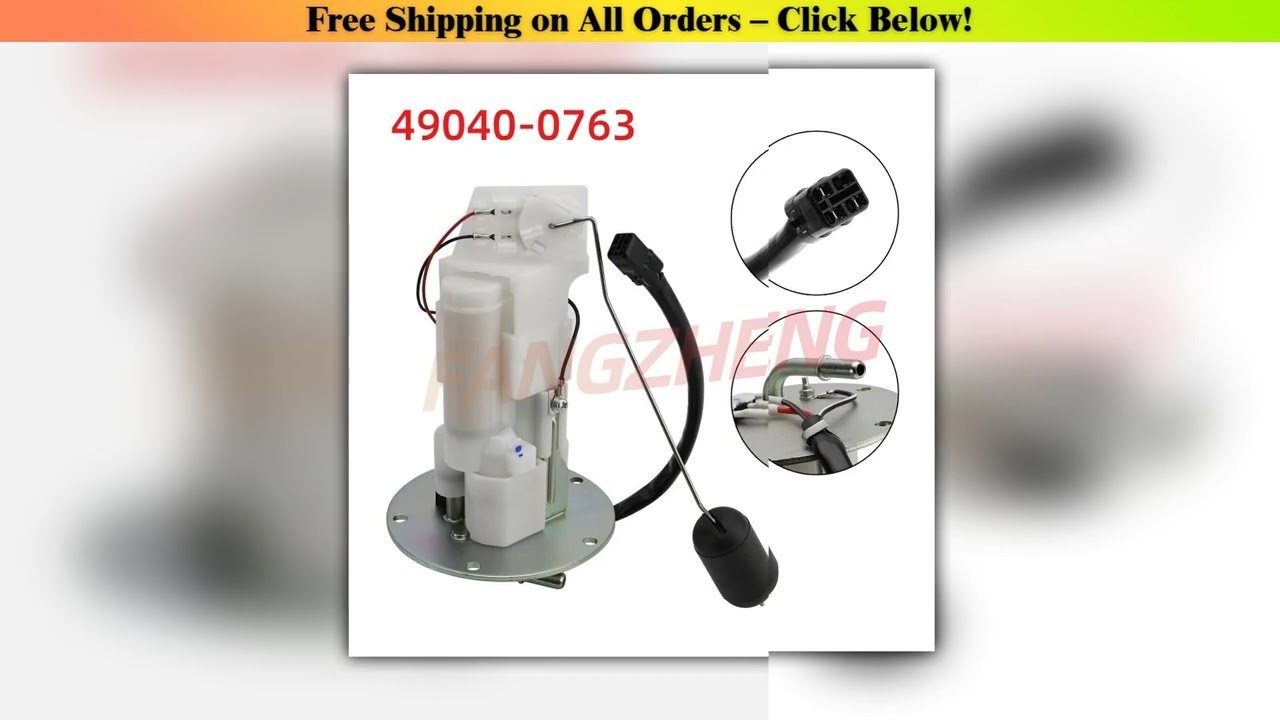 49040-0763 Fuel Pump Assembly For Kawasaki EX400 Ninja 400 2018