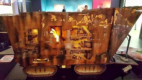 STAR WARS Sand Crawler Scratch Built by Bogdan Sztafij
