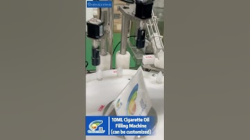 10ML Cigarette Oil Filling Machine #machine #factory #bottlefillingmachine #cap #manufacturing