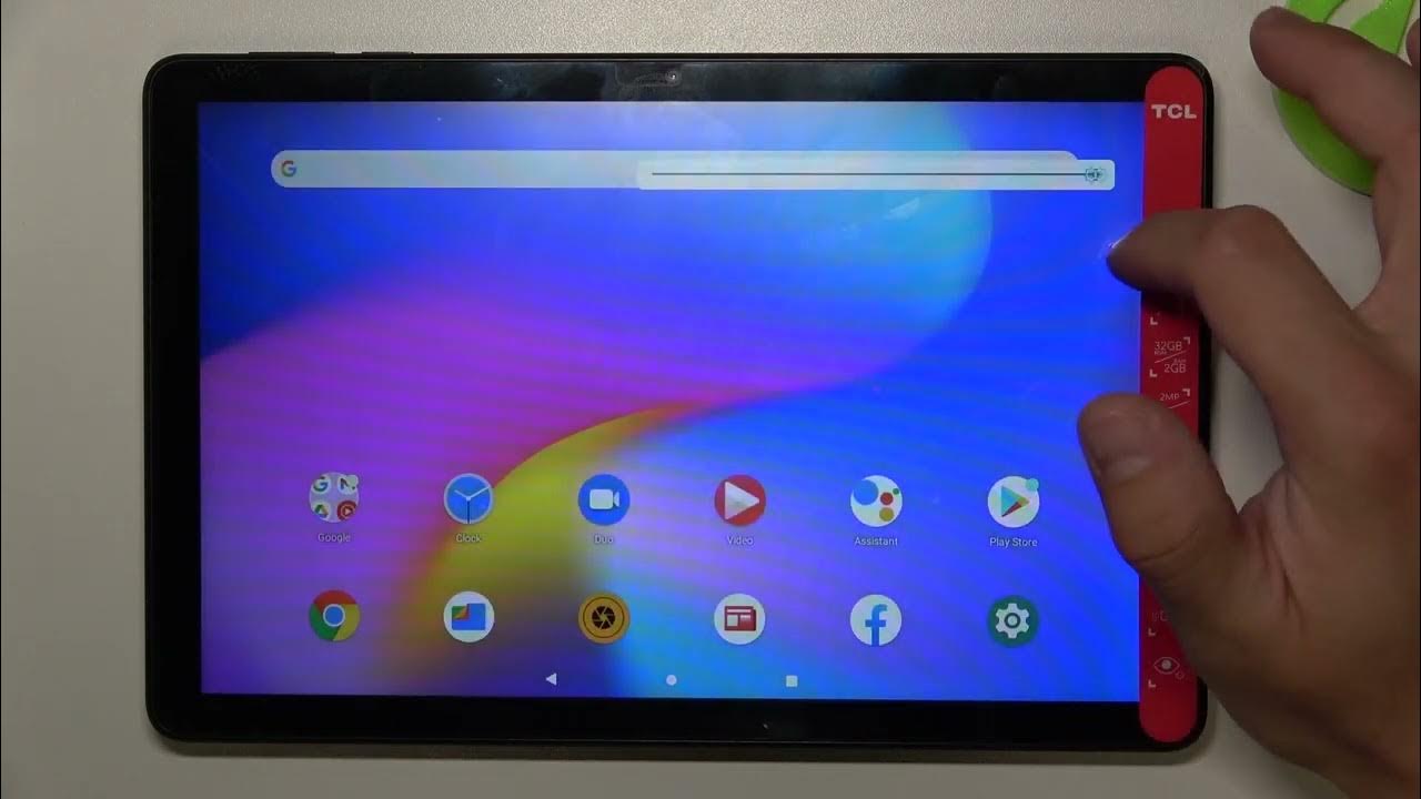 How to Change Display Brightness Level on TCL Tab 10L Customize