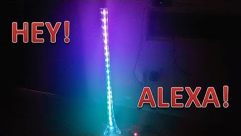 Amazon Alexa Controlled RGB LED Disco Light with Arduino and Wemos