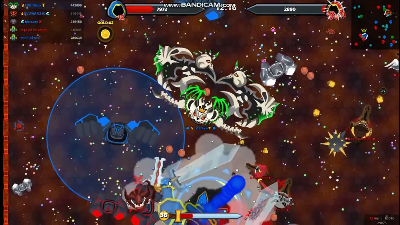 [Evowars#41] trận đấu náo nhiệt và top 1 level 39