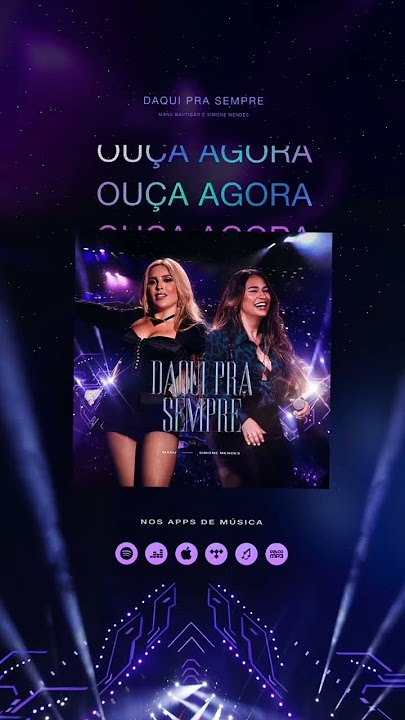 Já Disponível Em Todas As Plataformas Digitais #Daquiprasempre