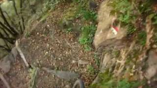 Hardcore Mountainbike Weg in Bozen Kohlern 4B