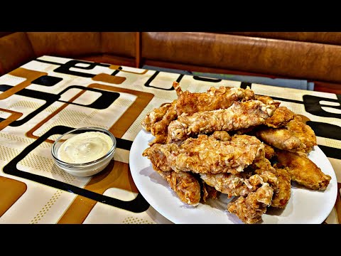 ХРУСТЯЩАЯ И НЕЖНАЯ курочка KFC !! Куриные стрипсы KFC рецепт!