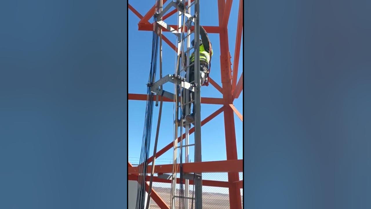 Tower climbing safety shorts YouTube