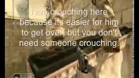 CoD4 Glitches Crossfire, Backlot and Bloc bonus how to get out of Wet Work!