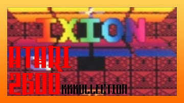 Ixion (1984) (Sega) (Prototype) [Atari 2600 Gameplay]