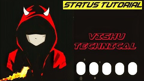 Boys Attitude Status Video editing |Attitude status video |Status video full tutorial video