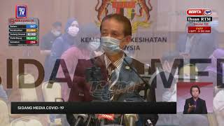 [LIVE] Press conference by Health Director-General on the current situation of Covid-19 in Malaysia