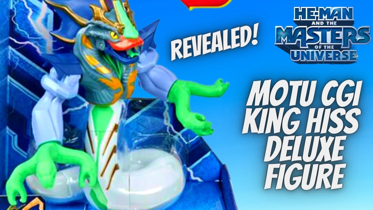 HeMan And The Masters Of The Universe CGI King Hiss Deluxe Figure Revealed!! YouTube HeMan And The Masters Of The Universe CGI King Hiss Deluxe Figure Revealed!! YouTube