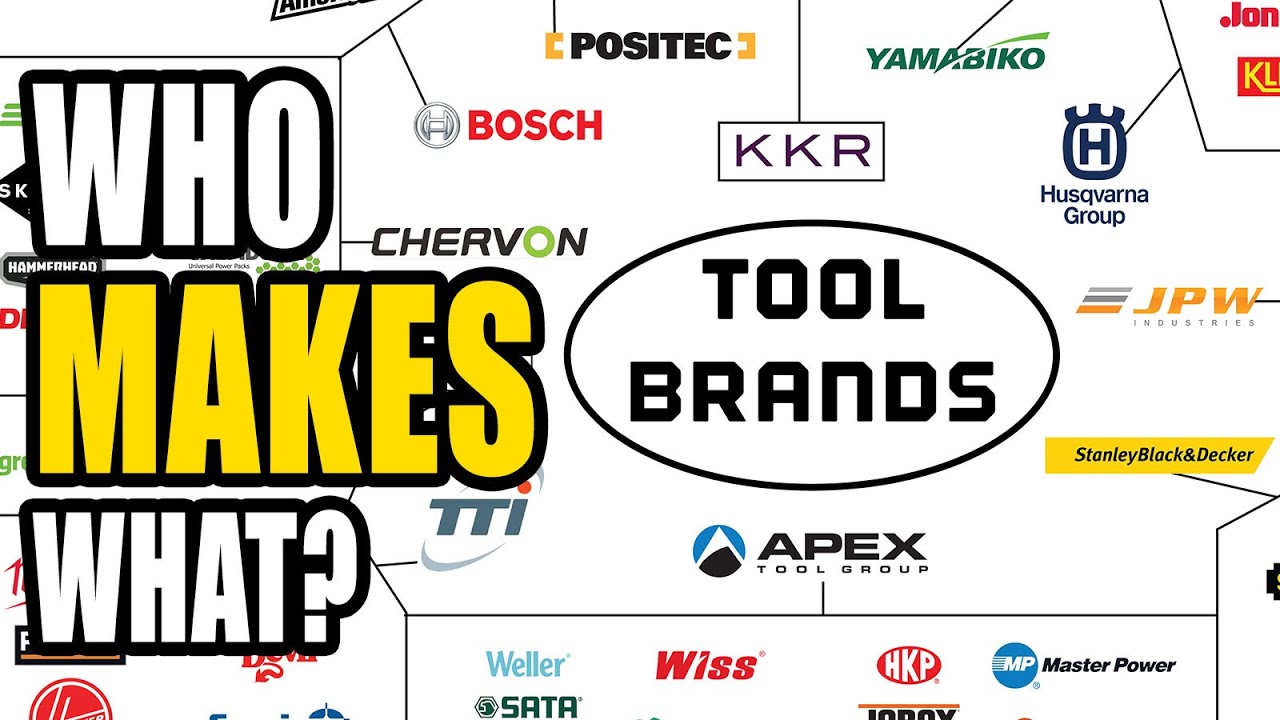 Tool Manufacturers Chart