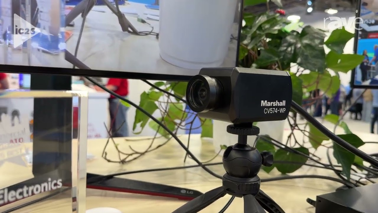 InfoComm 2026: Marshall Electronics Introduces CV574-WP Durable 4K All-Weather UHD NDI Camera