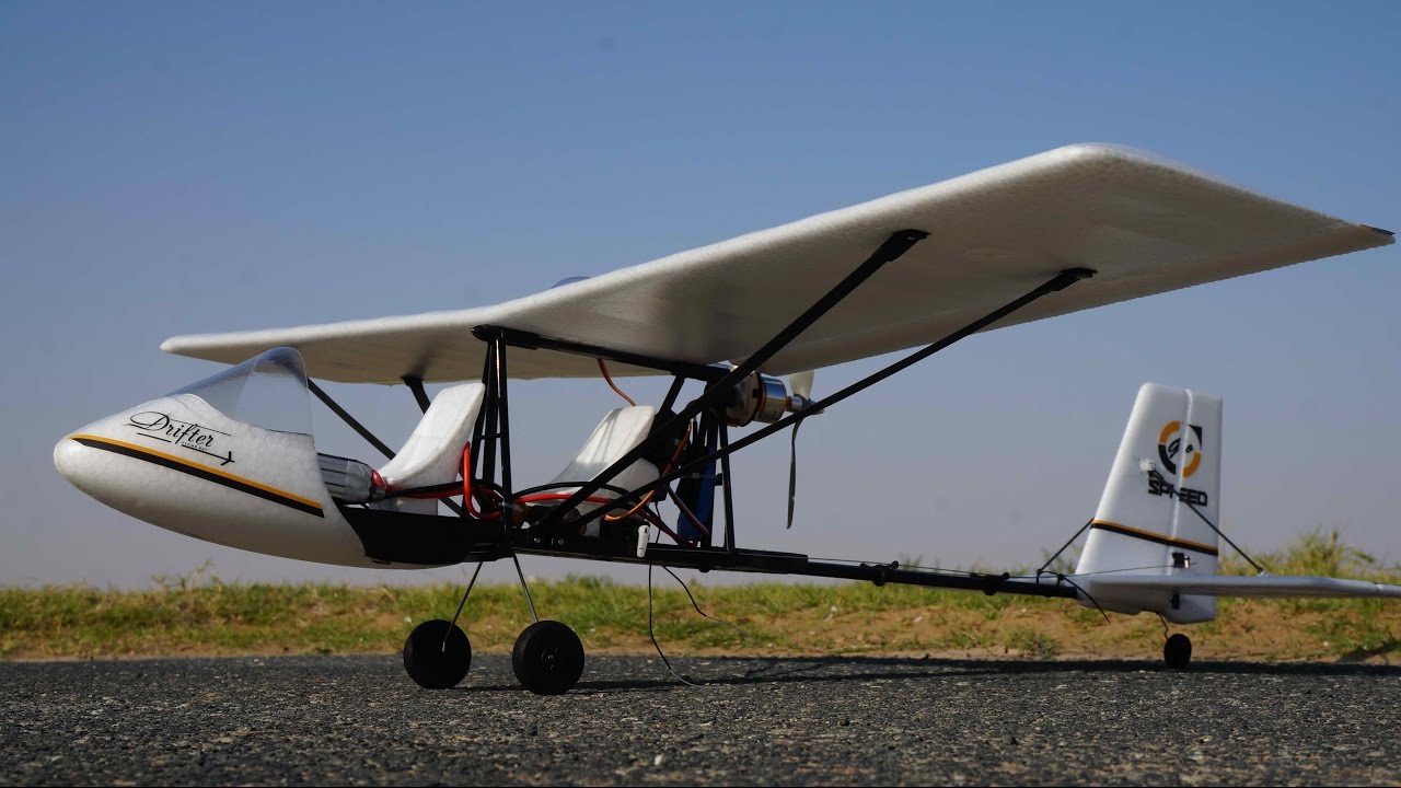 Easysky Drifter Rc Ultralight Plane Maiden Flight Youtube