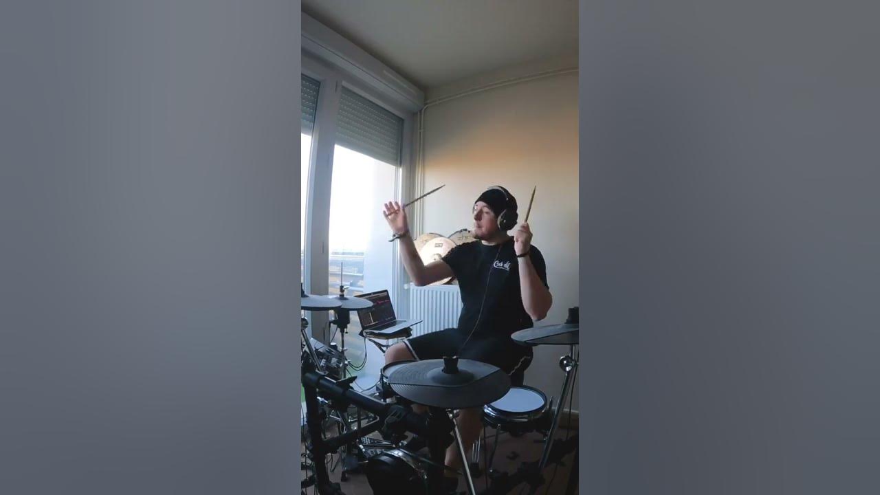Click Click Boom !! #saliva #drum #drumcover #drummer #drumkit #clickclickboom