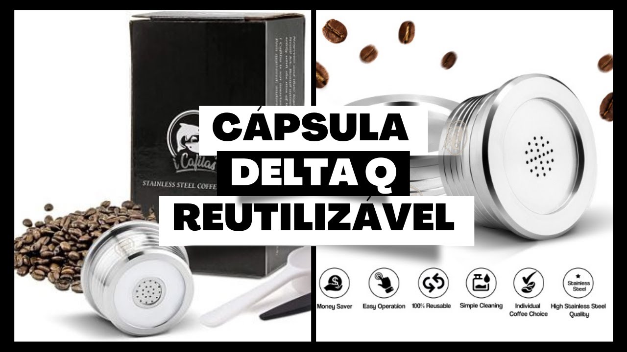Cápsula Reutilizável Delta Q! Cafeteria de Café Expresso Delta Q Quick