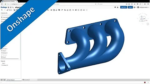 12.2 Abgaskruemmer - Exhaust Manifold - Onshape Tr...