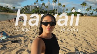 12 Days in Hawaii 🌺 (eats, shopping, beach) Travel Diaries ~ Oahu, Hawaii Vlog