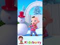 Making Snowman | #shorts | Part 03 | Kidsberrey Nursery Rhymes &amp; Baby Songs