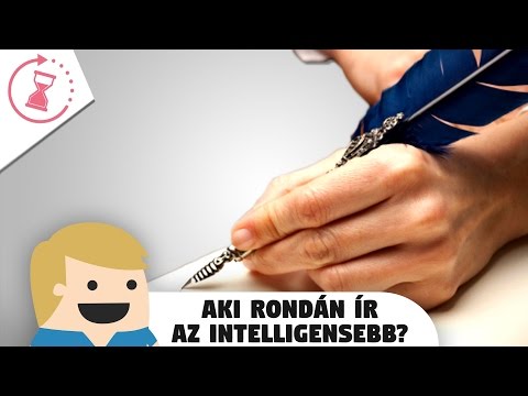 Videó: Mi az, aki céltalanul beszél vagy ír?