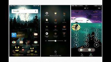 OPPO (ColorOS) theme iOS Halloween | Realme All A37 A3s A57 F7 F9