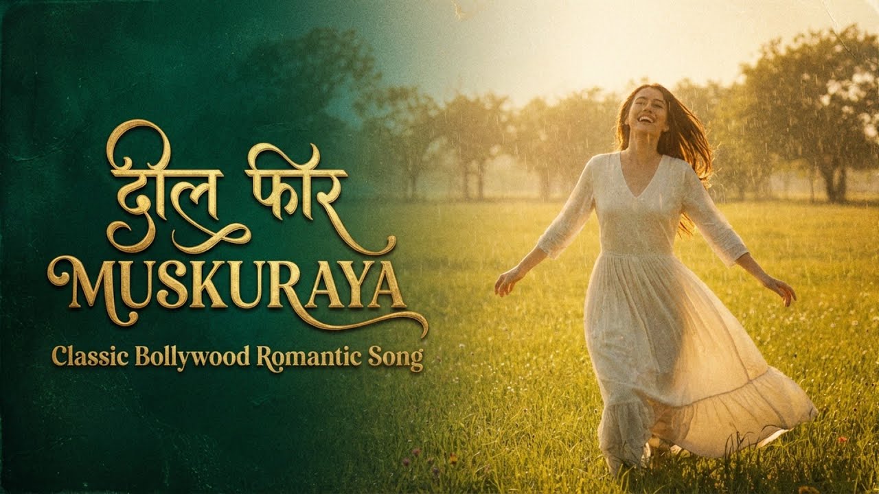 🌼  दिल फिर मुस्कुराया | Classic Bollywood Romantic Song | Old Melody Feel | Heartwarming Love Song