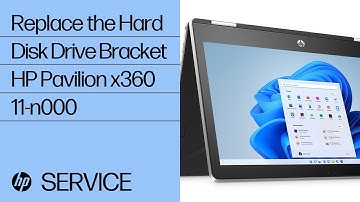 Replace the Hard Disk Drive Bracket | HP Pavilion x360 11-n000 | HP