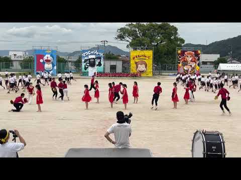 2021年 徳山高校 運動会ダンス 赤組