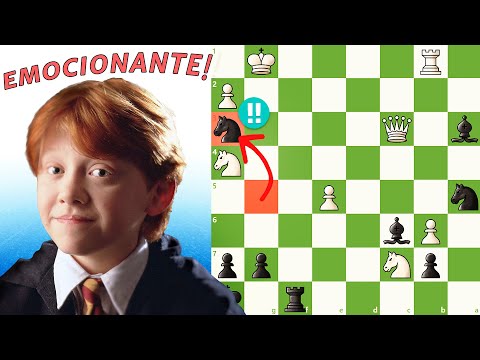 Hogwars Jogo Internacional de Xadrez, Harry Potter, Ron Final