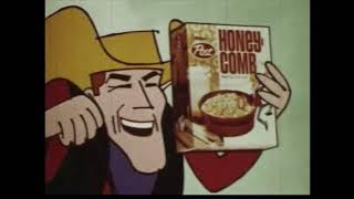 Retro Post Honey Comb Animated Cereal Commercial 60s The Honey Comb Kid