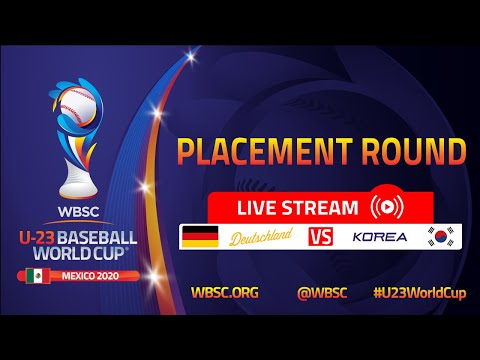 Germany v Korea - U-23 Baseball World Cup Mexico 2020 - Placement Round