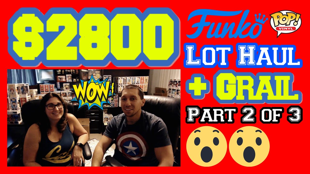 $2800 Funko Pop Lot Haul Collection with 2 Grail Hits Part 2 of 3
