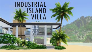 INDUSTRIAL ISLAND RETREAT - The Sims 4 Speed Build