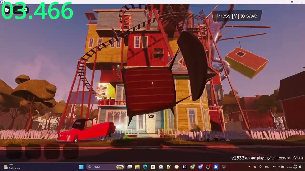 Roblox hello neighbor act 3 magnet% 33:766 WR