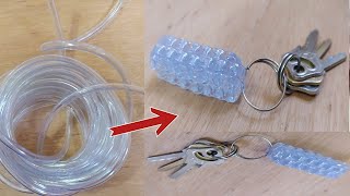 Creative idea with hose Making a keychain