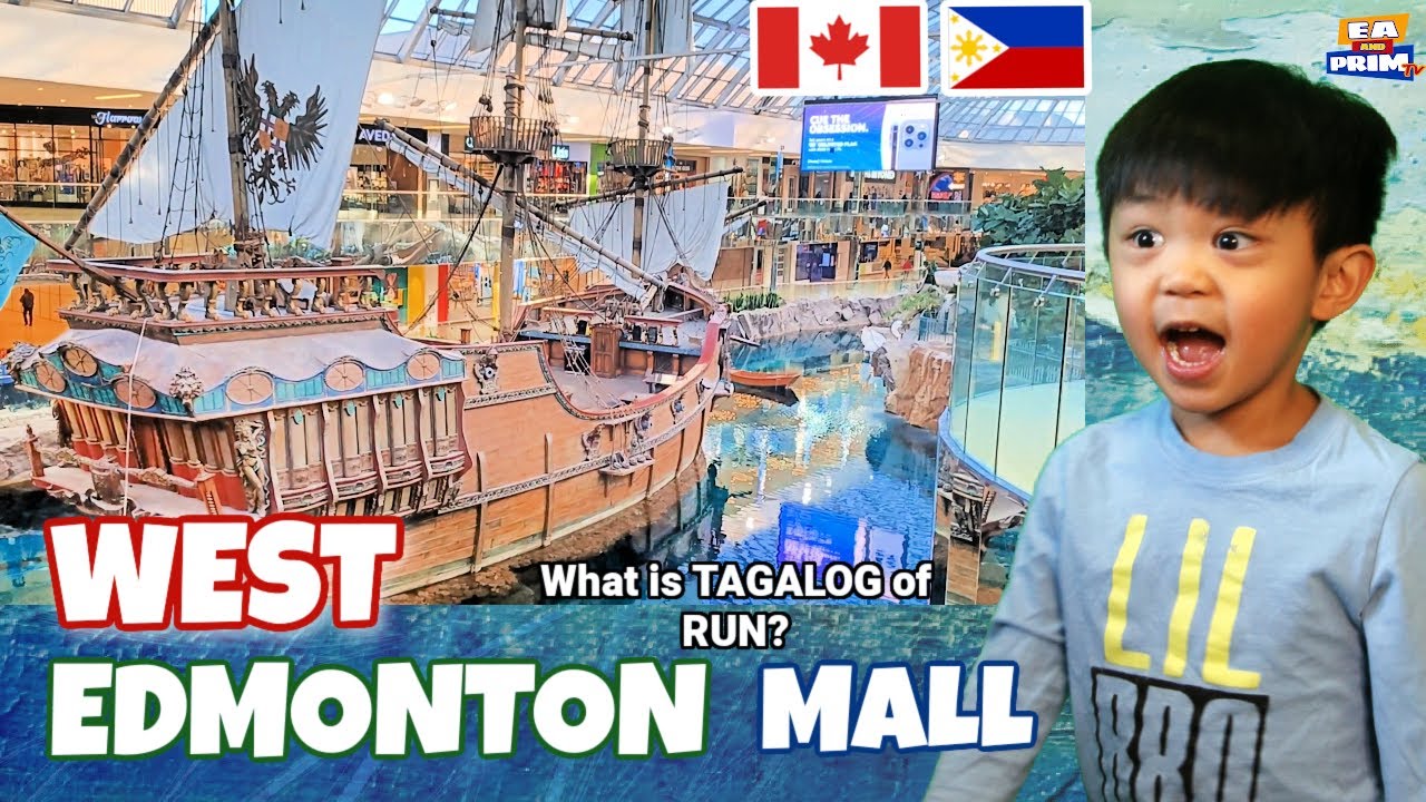 West Edmonton Mall WEM Tagalog Time Mabuhay Shout out Filipino