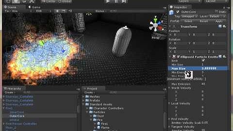 [Unity 3D] Fire Particles
