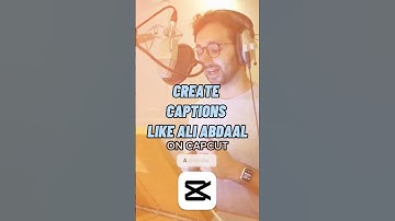 capcut tutorial - create caption like aliabdaal🤩 in minutes | day-5 | @aliabdaal