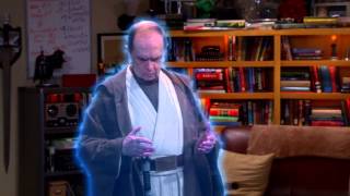 The Big Bang Theory - Arthur Jeffries as Sheldon's Obi-Wan S07E22 [HD]